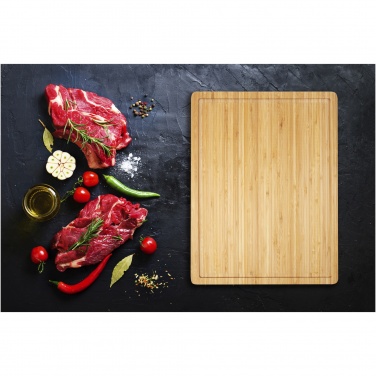 Logo trade promotional giveaway photo of: Fet bamboo steak cutting board