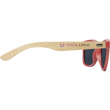 Logotrade promotional gift image of: Sun Ray bamboo sunglasses