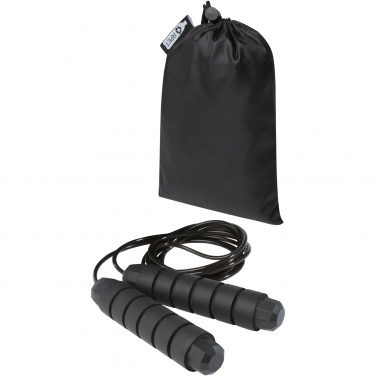 Logotrade business gift image of: Austin soft skipping rope in recycled PET pouch