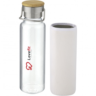 Logo trade promotional items picture of: Thor 660 ml glass bottle with neoprene sleeve