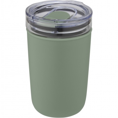 Logo trade promotional merchandise photo of: Bello 420 ml glass tumbler with recycled plastic outer wall