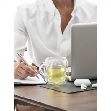 Logo trade promotional giveaway photo of: Iris 330 ml glass mug