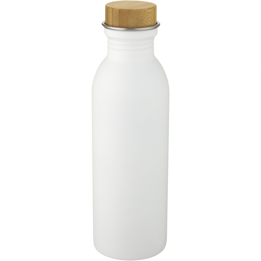 Logo trade promotional gifts picture of: Kalix 650 ml stainless steel water bottle