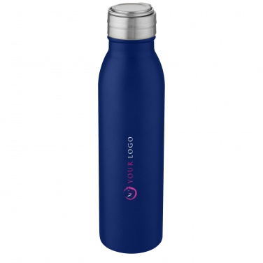 Logo trade advertising products picture of: Harper 700 ml stainless steel water bottle with metal loop