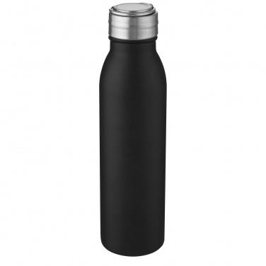 Logo trade promotional giveaway photo of: Harper 700 ml stainless steel water bottle with metal loop