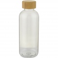 Ziggs 650 ml recycled plastic water bottle, Transparent