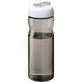 H2O Active® Base Tritan™ 650 ml flip lid sport bottle, Charcoal / White