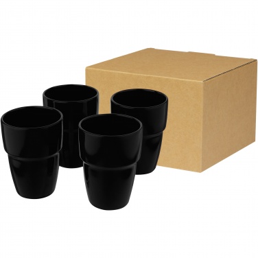 Logo trade promotional items picture of: Staki 4-piece 280 ml stackable mug gift set