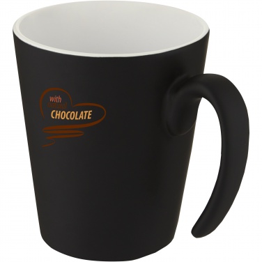 Logotrade promotional gift image of: Oli 360 ml ceramic mug with handle