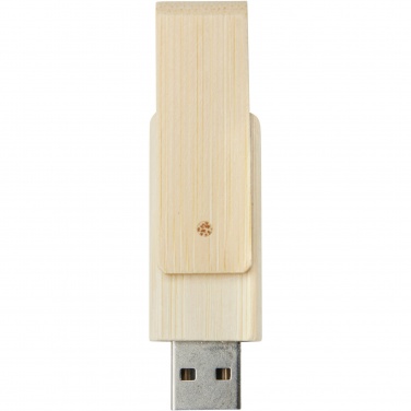 Logotrade corporate gift image of: Rotate 16GB bamboo USB flash drive