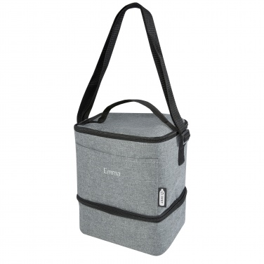 Logotrade promotional giveaway picture of: Tundra 9-can GRS RPET lunch cooler bag 9L