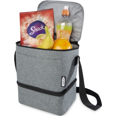 Logo trade corporate gifts image of: Tundra 9-can GRS RPET lunch cooler bag 9L