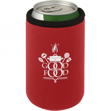 Logo trade corporate gifts picture of: Vrie recycled neoprene can sleeve holder