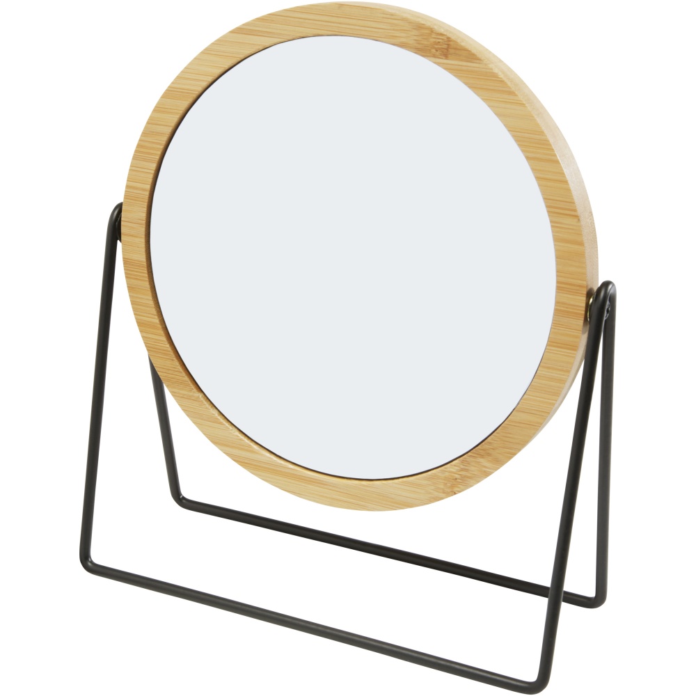 Logotrade advertising products photo of: Hyrra bamboo standing mirror