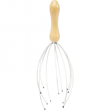 Logo trade promotional items image of: Hator bamboo head massager