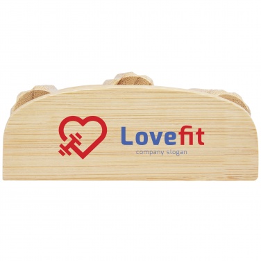 Logo trade promotional merchandise image of: Venis bamboo foot massager