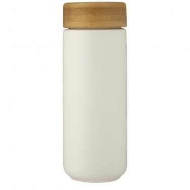 Logotrade advertising product image of: Lumi 300 ml ceramic tumbler with bamboo lid