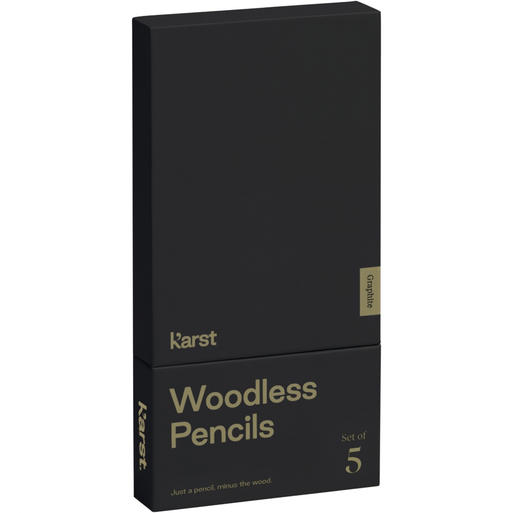 Logotrade advertising product image of: Karst® 5-pack 2B woodless graphite pencils