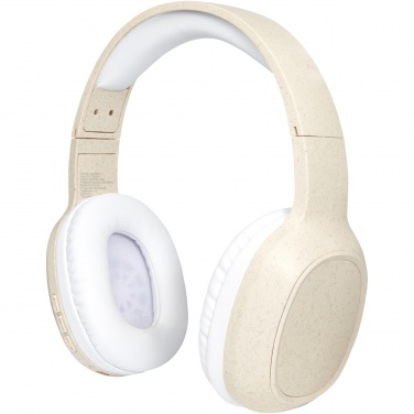 Logotrade promotional item picture of: Riff wheat straw Bluetooth® headphones with microphone