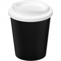 Americano® Espresso Eco 250 ml recycled tumbler, Solid black / White