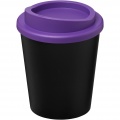 Americano® Espresso Eco 250 ml recycled tumbler, Solid black / Purple