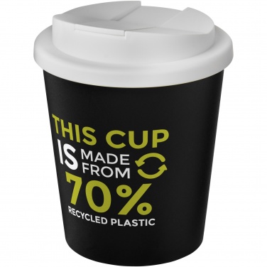 Logo trade advertising product photo of: Americano® Espresso Eco 250 ml recycled tumbler with spill-proof lid 