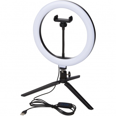 Logotrade promotional items photo of: Studio ring light for selfies and vlogging with phone holder and tripod