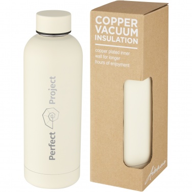 Logo trade promotional merchandise photo of: Spring 500 ml copper vacuum insulated bottle