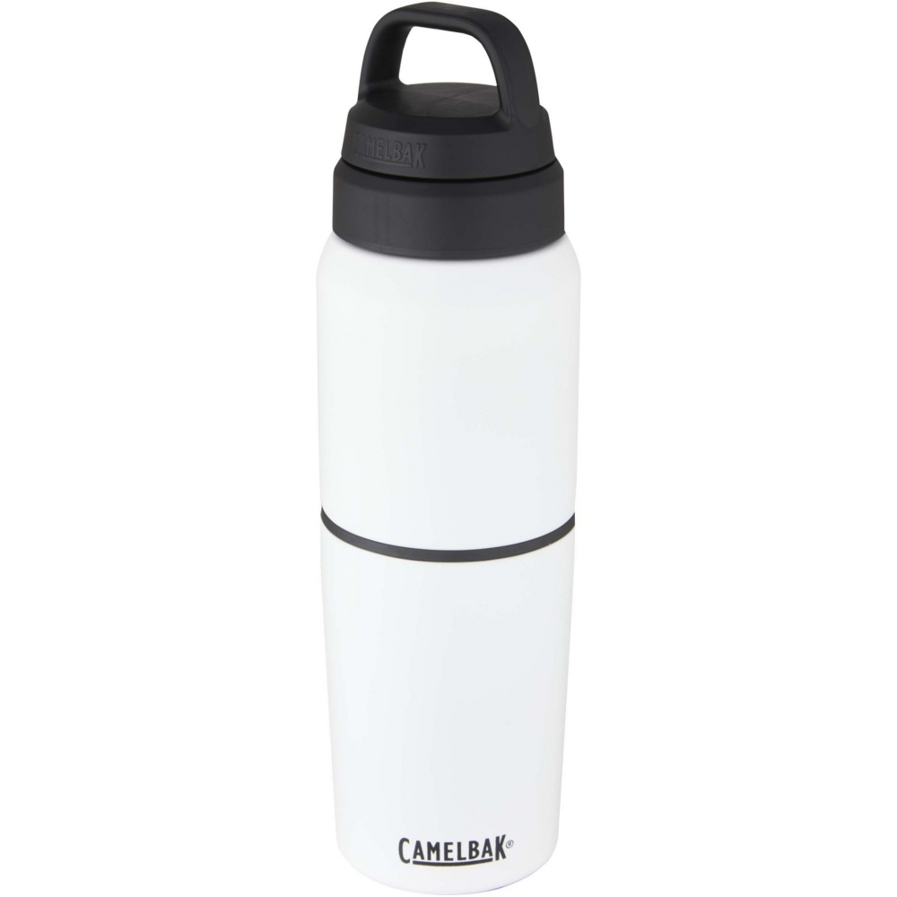 Logo trade promotional gifts image of: CamelBak®  stainless steel 500 ml bottle and 350 ml cup