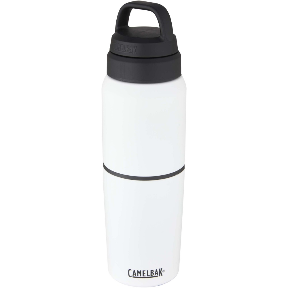 Logotrade corporate gift image of: CamelBak® MultiBev vacuum insulated stainless steel 500 ml bottle and 350 ml cup