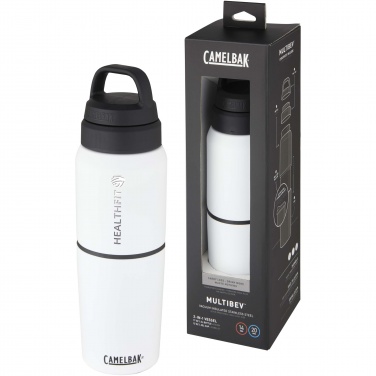 Logotrade business gift image of: CamelBak® MultiBev vacuum insulated stainless steel 500 ml bottle and 350 ml cup