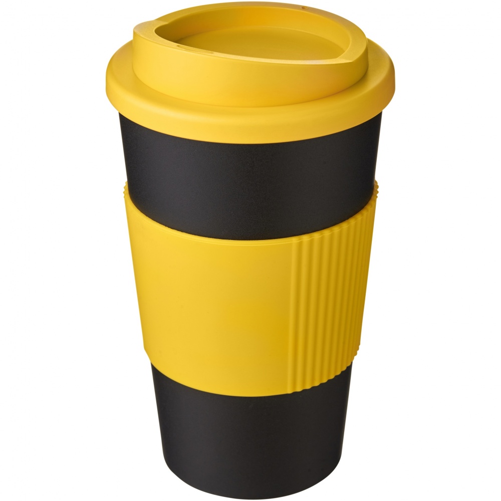 Logotrade advertising product picture of: Americano® 350 ml insulated tumbler with grip