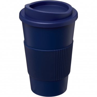 Logo trade promotional gifts picture of: Americano® 350 ml insulated tumbler with grip