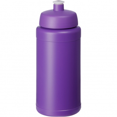 Logo trade promotional products image of: Baseline® Plus 500 ml bottle with sports lid