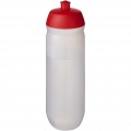 HydroFlex™ 750 ml squeezy sport bottle, Red / Transparent white