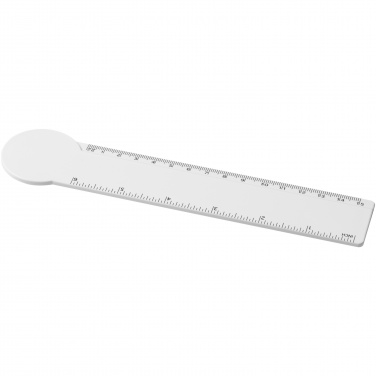 Logotrade promotional merchandise photo of: Tait 15 cm circle-shaped recycled plastic ruler 