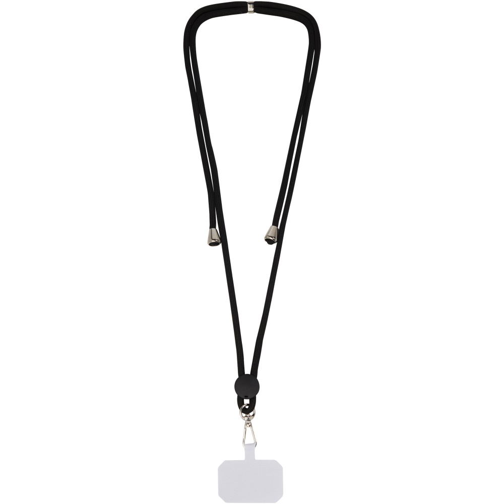 Logo trade promotional merchandise image of: Kubi phone lanyard