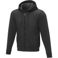 Darnell men's hybrid jacket, Solid black