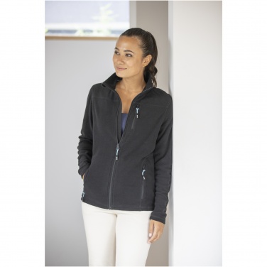 Logotrade promotional merchandise photo of: Amber women's GRS recycled full zip fleece jacket