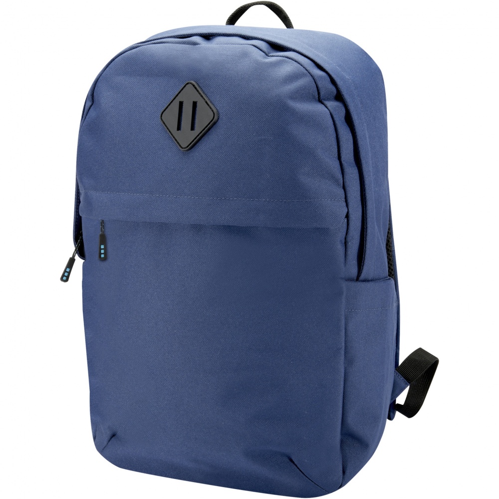 Logo trade promotional item photo of: REPREVE® Our Ocean™ Commuter 15" GRS RPET laptop backpack 19L