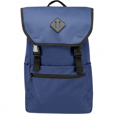 Logo trade promotional products picture of: REPREVE® Our Ocean™ 15" GRS RPET laptop backpack 19L