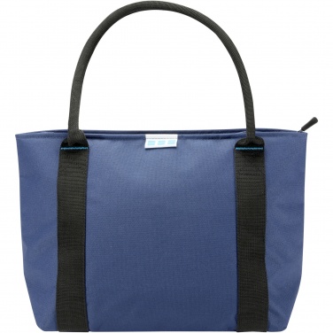 Logo trade business gift photo of: REPREVE® Our Ocean™ 12-can GRS RPET cooler tote bag 11L