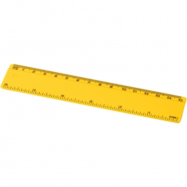 Logotrade promotional gift image of: Refari 15 cm recycled plastic ruler