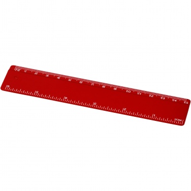 Logotrade promotional merchandise picture of: Refari 15 cm recycled plastic ruler