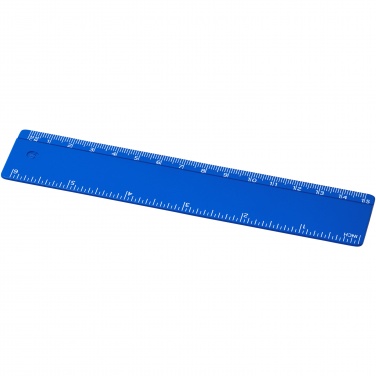 Logo trade corporate gifts image of: Refari 15 cm recycled plastic ruler