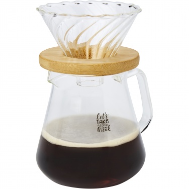 Logotrade promotional giveaways photo of: Geis 500 ml glass coffee maker