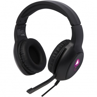 Logo trade promotional merchandise picture of: Gleam gaming headphones