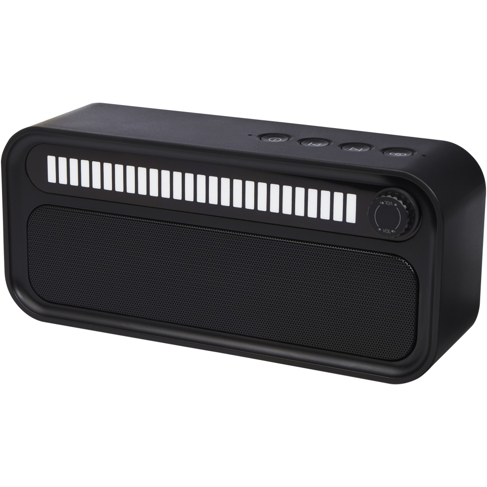 Logo trade corporate gifts picture of: Music Level 5W RGB mood light Bluetooth® speaker