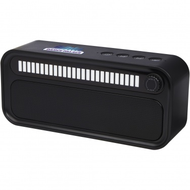 Logo trade promotional gift photo of: Music Level 5W RGB mood light Bluetooth® speaker