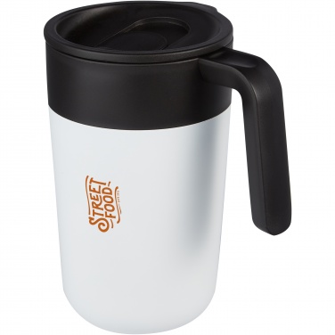 Logotrade promotional giveaway picture of: Nordia 400 ml double-wall recycled mug